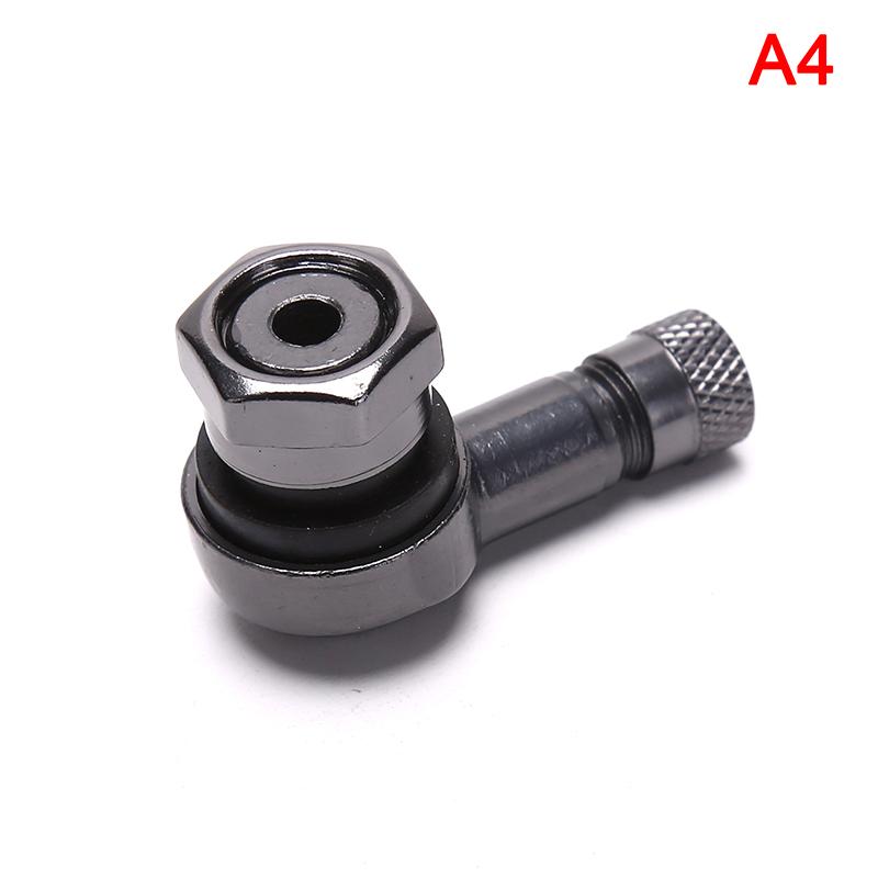 1pc Aluminum Alloy Valve Motorcycle Rim 90 Degree Angle Motorcycle Wheel Tire Tubeless Valve Stems For Rim Wheel Parts