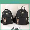 Letter Oxford Material Womens Backpack With Durable Construction And Multiple Compartments For Daily Commute