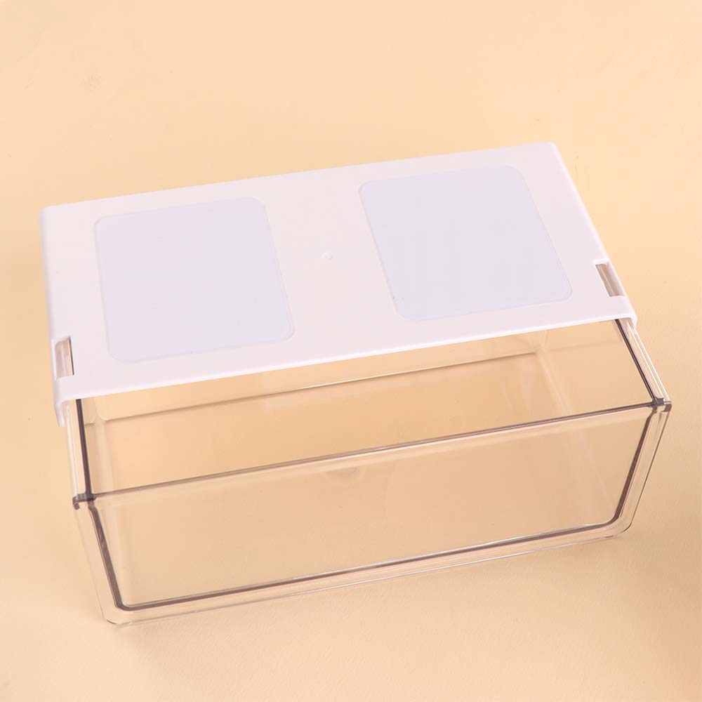 Plastic Under Desk Drawer Organizer Self Adhesive Makeup Storage Container  Under Mirror Cabinet