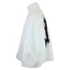 Balenciaga Domestically Authorized 22AW 721789 TNQ30 Back BB Zip-up Fur Coat Jacket/Fur Coat Jacket 32 White X blackUsed