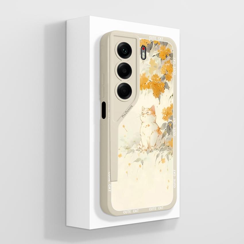 For Tecno Camon 40 30 20 Pro Premier Phone Case Beautiful Planet Pattern Soft Liquid Silicone High Quality Anti Slip Protective Shell For Tecno Casing