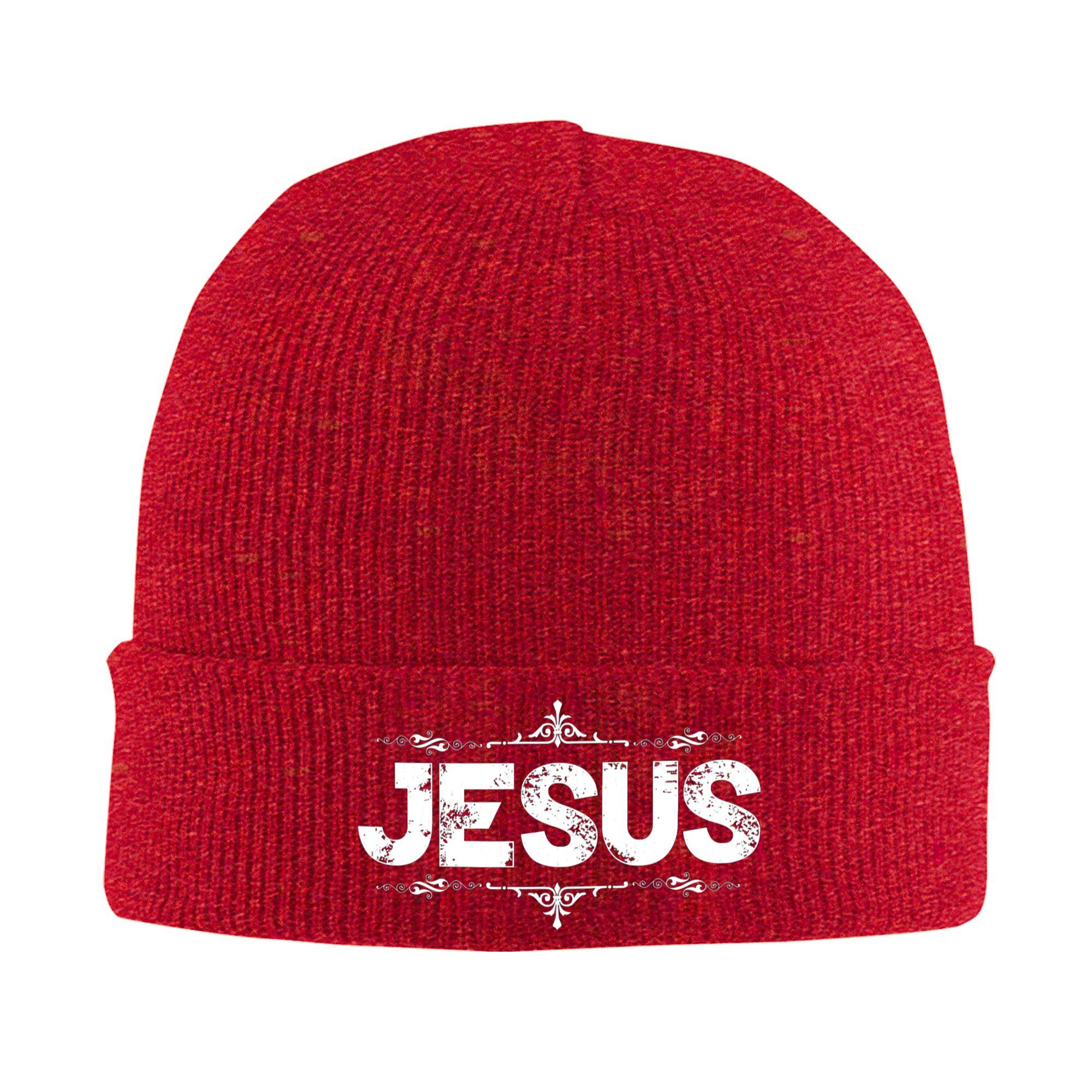 

Catholic Jesus Winter Skullies Beanies Hat Warm Autumn Knitted Hats Bonnet Caps for Women Men One Size