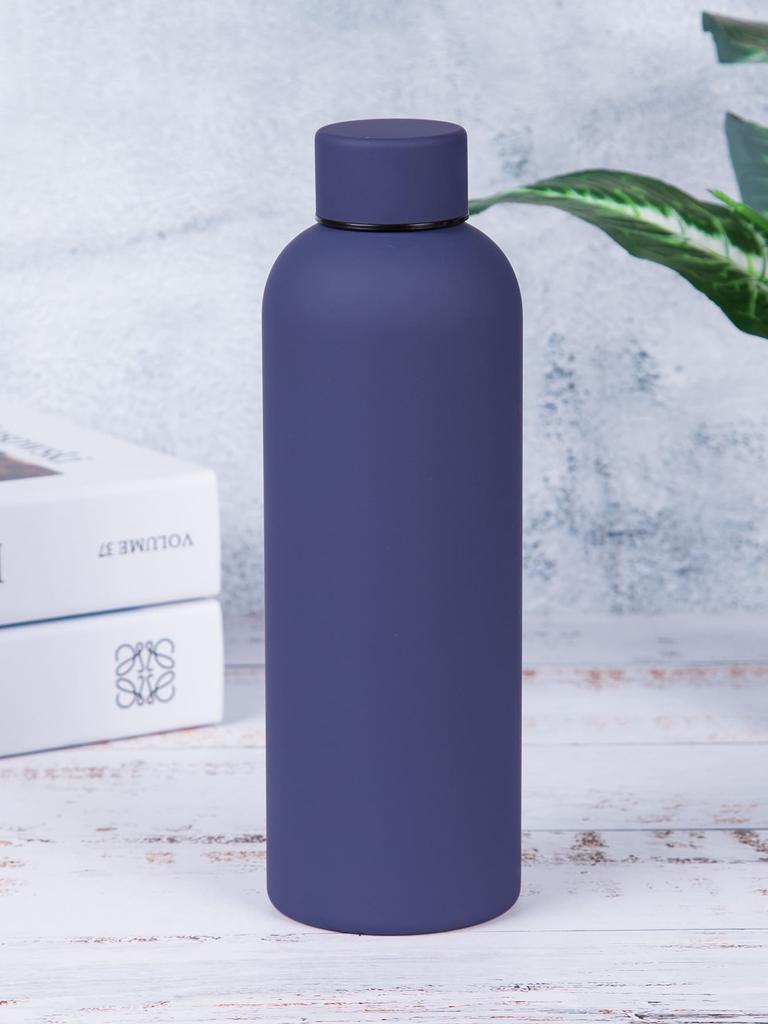 750/500ML Small Mouth Thermos Cup Stainless Steel Insulated Cup Outdoor Sport Kettle Household Water Bottle Office Thermos Cup