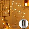 Starry Tree LED Copper Wire String Lights - Touch Switch Night Light