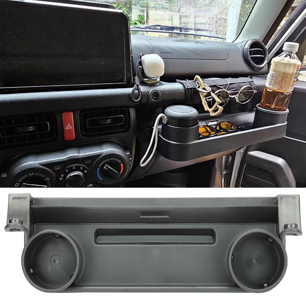 Car Co-pilot Handle Expansion Storage Box Dashboard Organizer Tray Phone Holder for Suzuki Jimny JB64 JB74 2019-2026 Accessories
