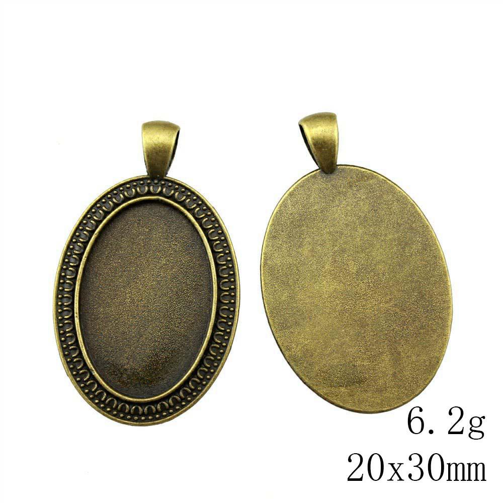 Christmas Decorations Accessories For Making Jewelry Oval Glass Cabochon Base Setting Tray Accessories Parts Ornaments For Home Accessory Parts