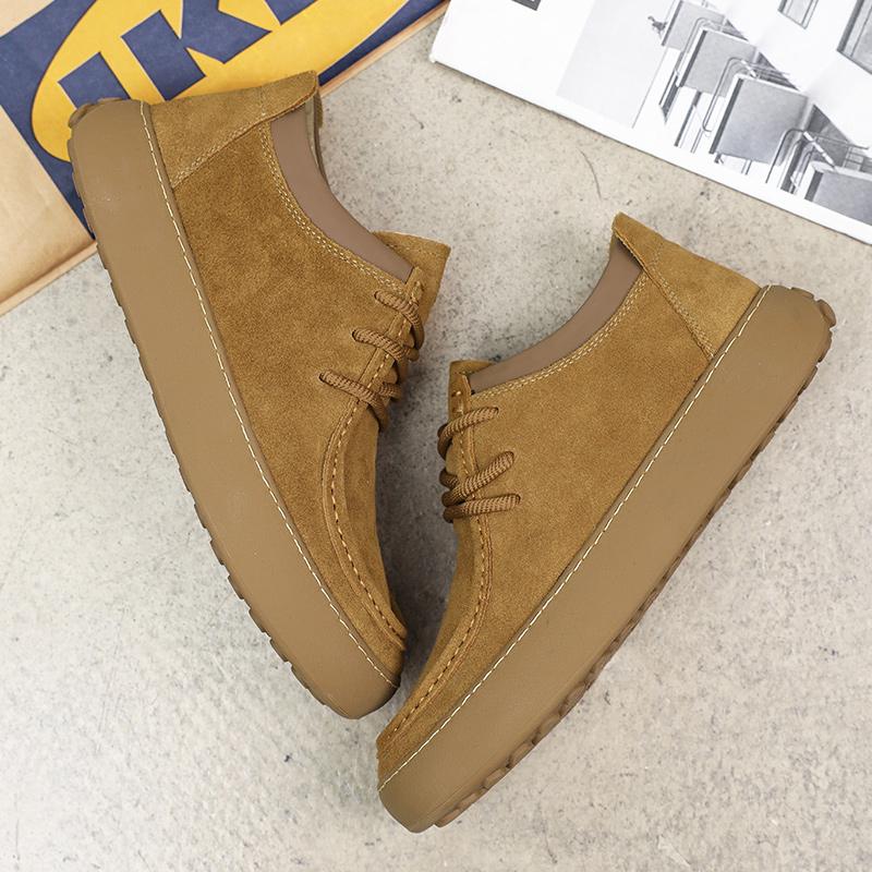 Fashion New Handmade Men's Casual Shoes Genuine Leather Sneakers Lace-up Solid Business Footwear Leisure Walk Treking Footwear Trainers