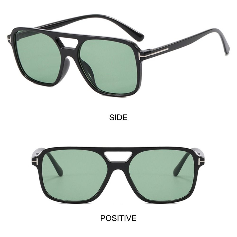 Vintage Square Sunglasses for Women Men Retro Large Square Frame 70s Sun Glasses UV400 Protection Shades Summer Eyeglasses