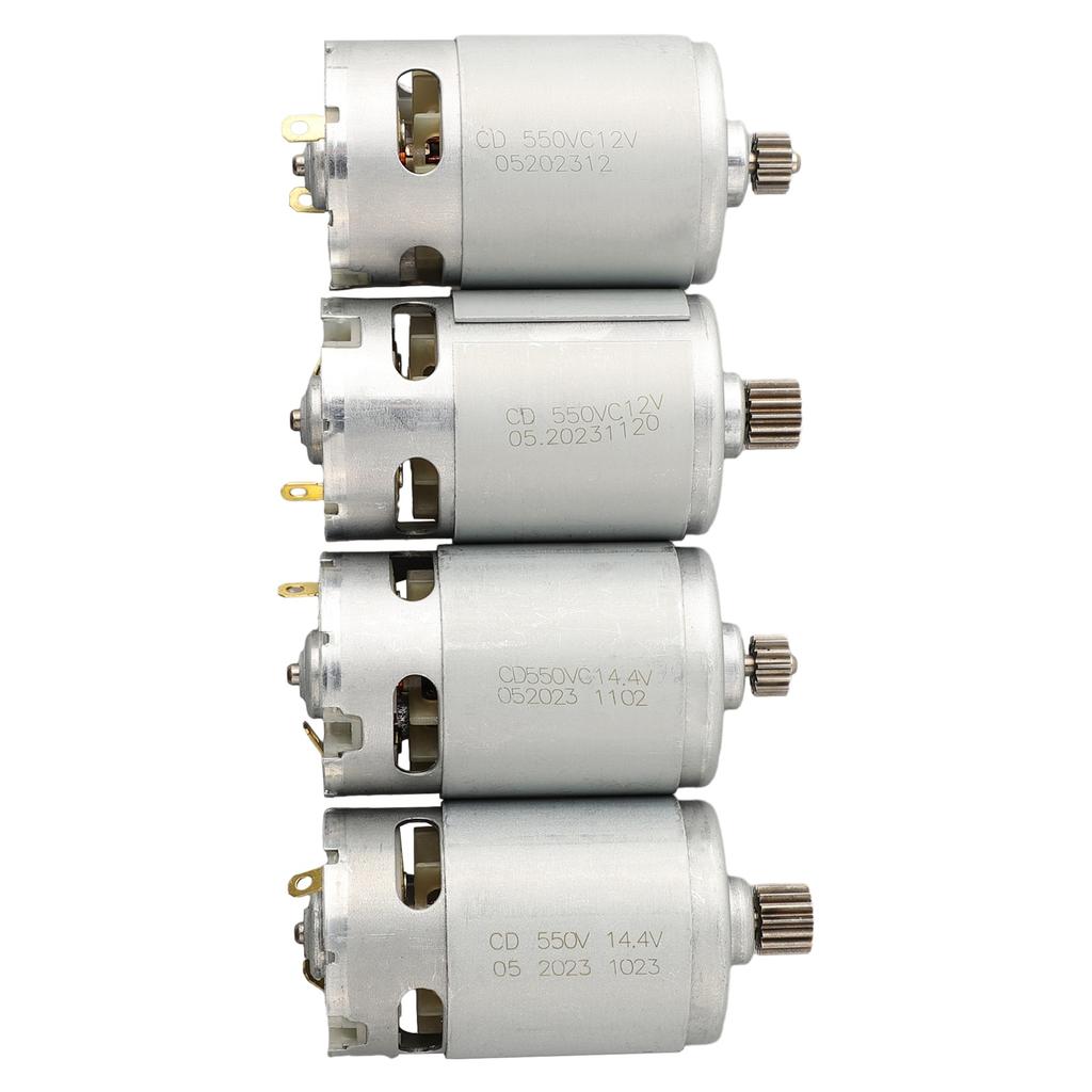 For Bosch Compatible RS550 Motor 13teeth 15teeth Replacement for TSR1080-2-LI GSR120LI Cordless Drill 12V 14.4V Power Tool Motor