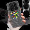 Rubik Cube Formula Spoofs Math Soft Phone Case for Xiaomi Redmi Note 13 14 15 Pro Plus 12S 12 11S 11 11T 10S 10 Shockproof Cover
