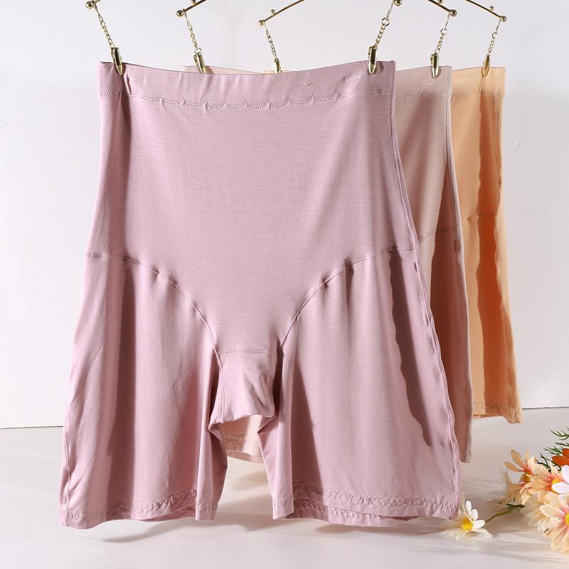 Women's Safety short Pants High waist shorts under skirt Modal cotton underpants Prevent Exposure panties