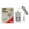 35W Multi-Port Power Strip with 6-USB PD Quick Charge and Extension Cord for Android Devices