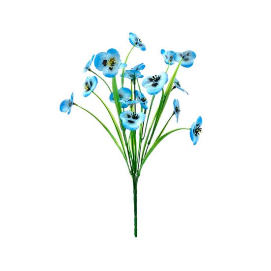 Artificial Flower Decorative Bright Colors Exquisite Shapes Never Fade Lifelike No Maintenance No Watering Natural Fake Flower