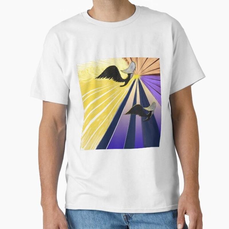 2 Birds Classic T Shirt Made in US AUS Size S 2XL