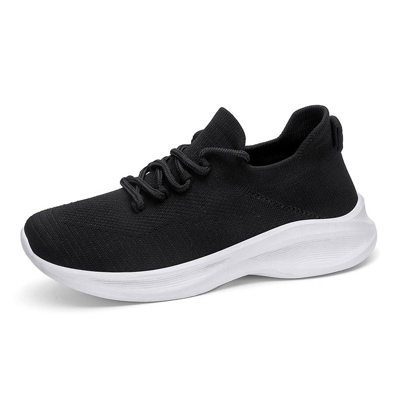 Breathable fly-woven couple socks shoes casual sports shoes men and women lightweight running couple shoes