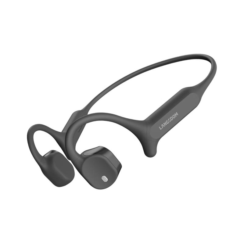 Lanston AirWave Max Open-Ear Sport Bluetooth Headset with AI Translation