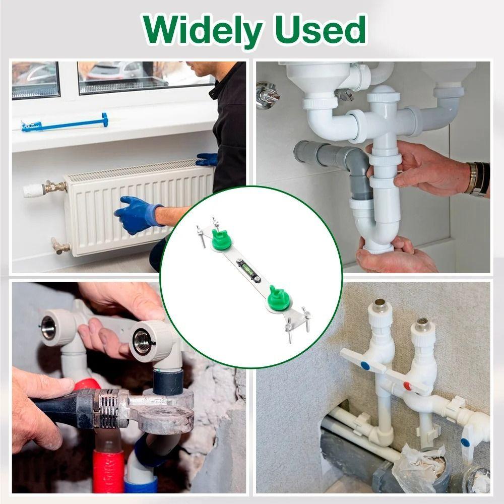 Hexagonal Hot Cold Water Pipe Leveler Multifunctional Bathroom Wrench Tool Bathroom