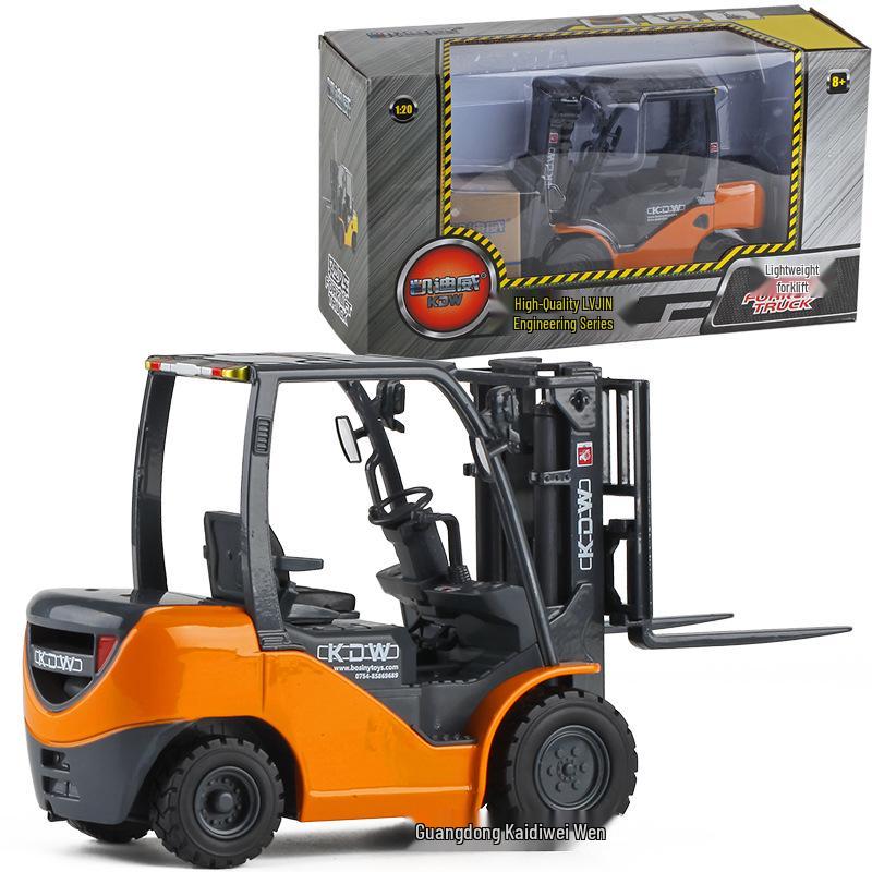 Kaidiewei Forklift Toy Model for Kids - Liftable Engineering Vehicle Truck Birthday Gift
