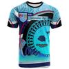 Fiji 3D Printed T-shirts Summer Round Neck Short Sleeves Casual Tops  Street Oversized men's T-shirts