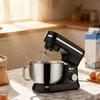 Dough Mixer 660W 6-Speed Electric Kitchen Stand Mixer with Stainless Steel Bowl Dough Hook Whisk & Beater Professional Baking Mixer