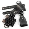 Premium Leather Knifed Sheathes Belt Buckles Regulable Quickly Release for Camping Hiking Enthusiasts