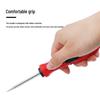 Red Handle Grout Slotting Tool - 1mm Cone Tip for Seam and Floor Gap Cleaning