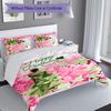 3pcs AKA Logo5 Pattern Bedding Set Duvet Cover Set Includes Duvet Cover &pillowcases, Perfect All Season Bedroom Decoration & Gift