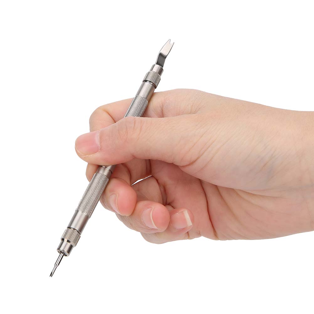 2pcs Watch Strap Spring Bar Link Pin Remover Tools Watch Repairing Accessory (aB)