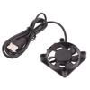 1Pc Dc5010 Silent Fan 5V Oily Usb Cable Humidifier Connector Pc Fan Cooler Heatsink Exhaust Cpu Cooling Fan Replacement Parts