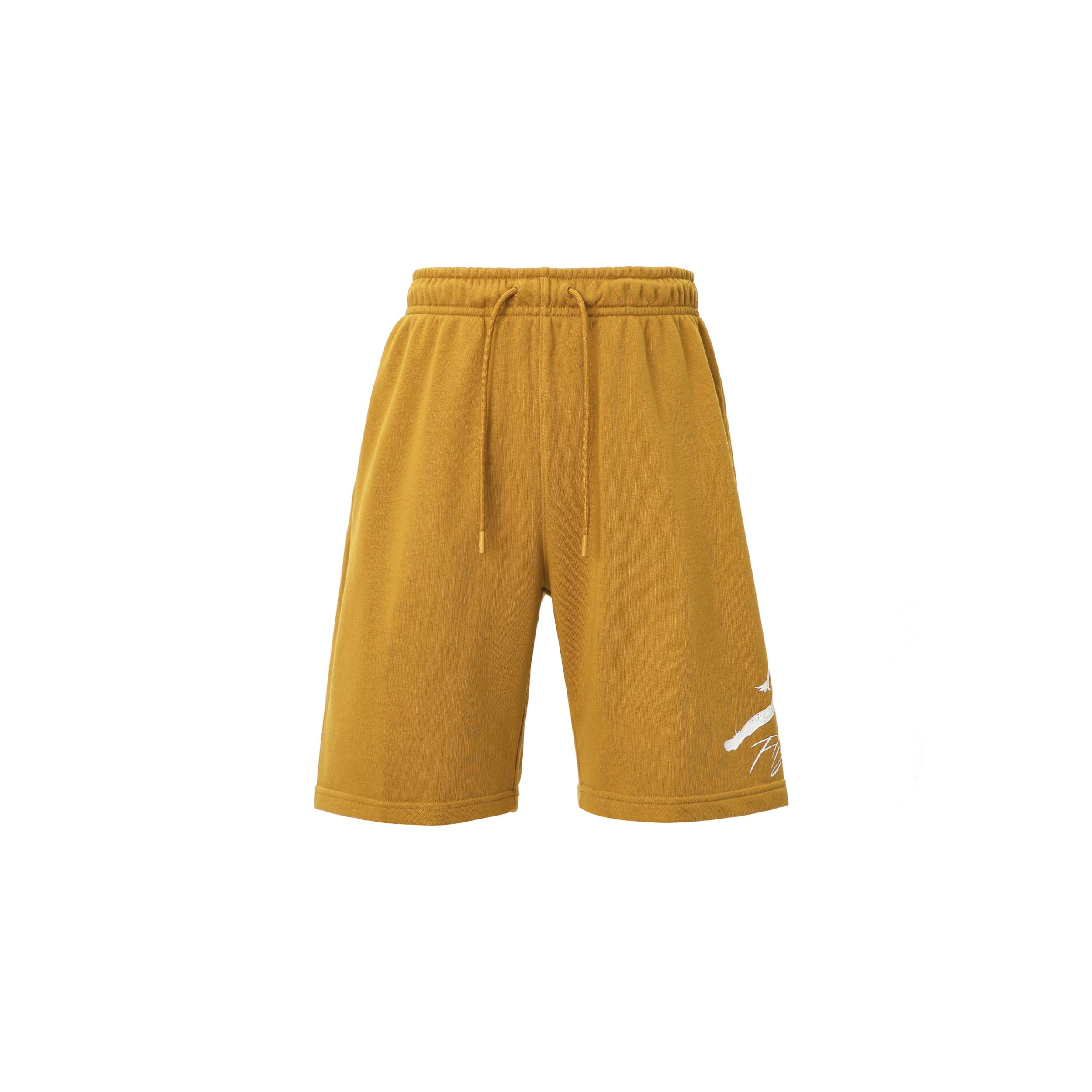 Air Jordan Essentials Fleece Shorts Asia Sizing Tan Men s FV7310-228 XXL
