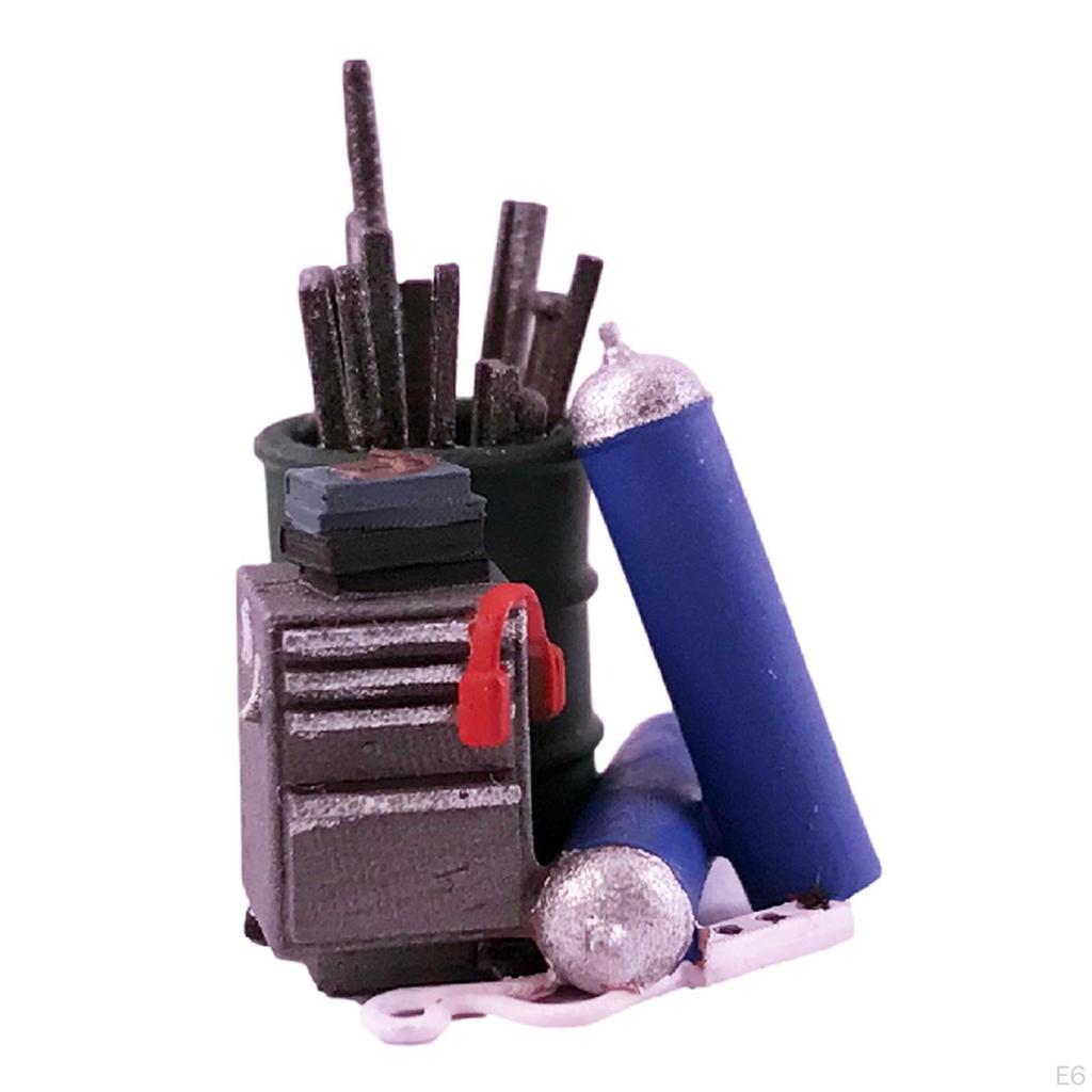 1/64 Miniature People Figurines Diorama Scene Layout Micro Landscape Decoration