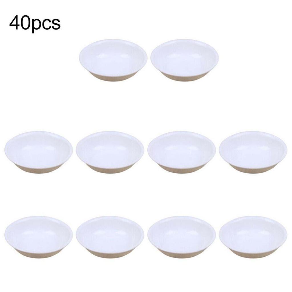 Spice Bowl Ound Bowl Vinegar Bowl 40pcs PP Plastic