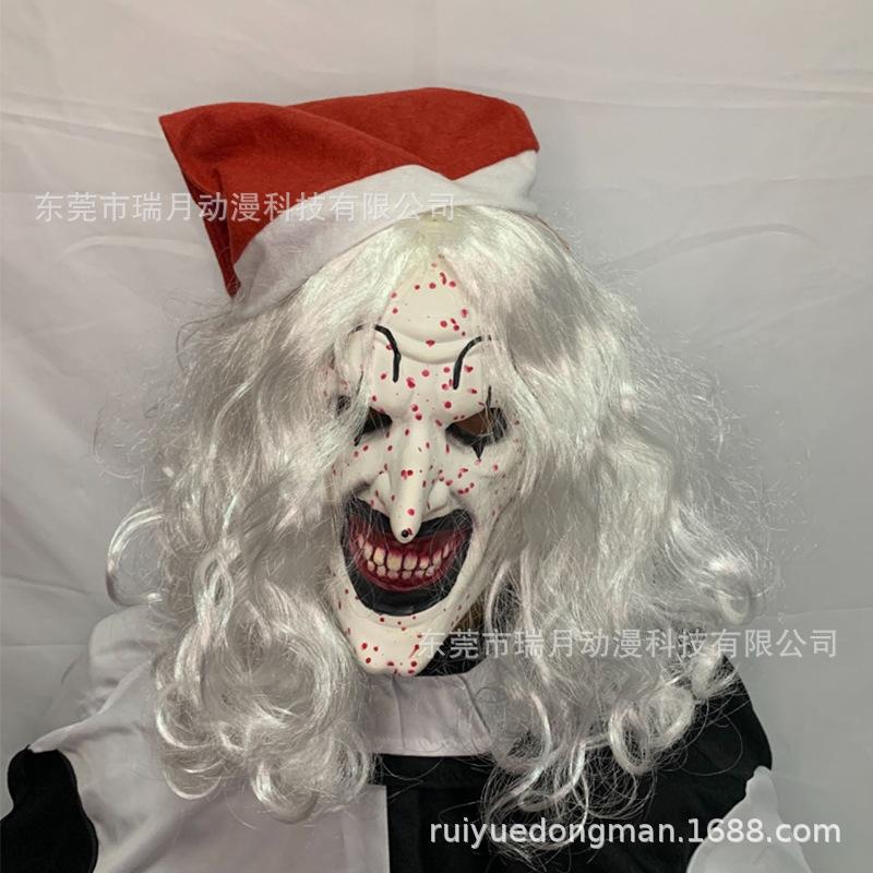 New Soul-Stealing Clown Mask Terrifier mask Horror Christmas Clown cos Murder Mask