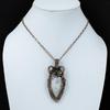 Moonstone Gemstone Pure Copper Wire Wrapped Handmade Pendant Jewelry For Gift