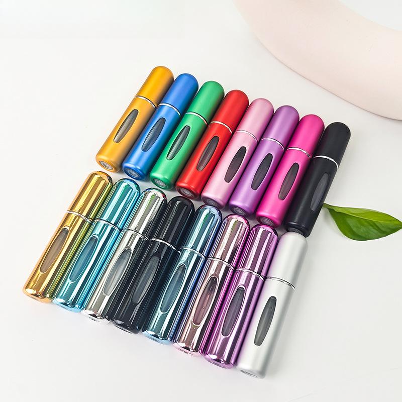 5Ml Bottom-filled Perfume Bottling Self-pumping Portable Cosmetics Mini Press Spray Bottle