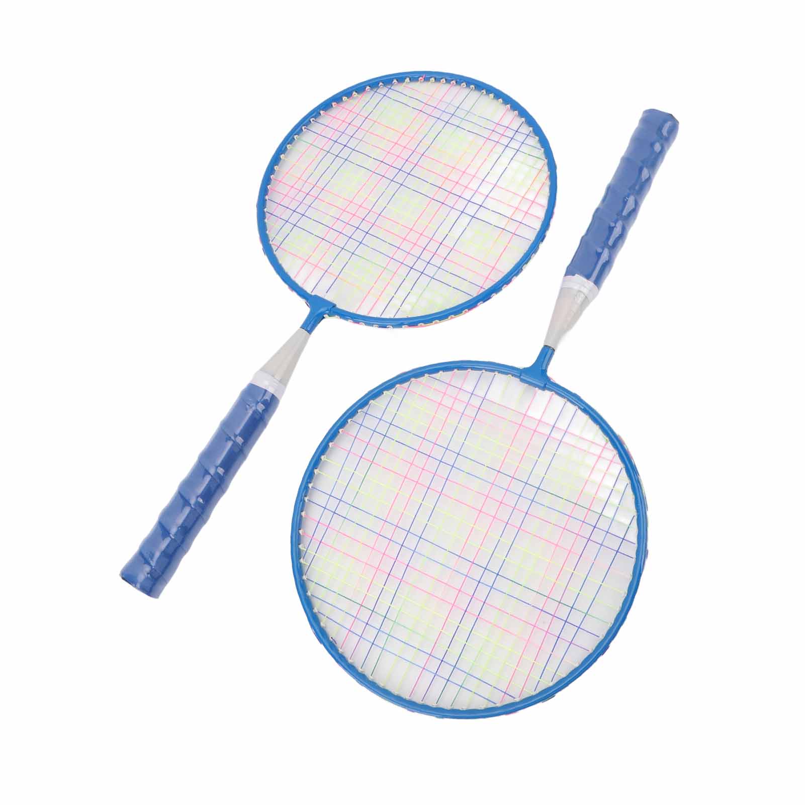 

Kids Badminton Racket Set Lightweight Easy Grip Badminton Racquets for School Outdoor Backyard Games