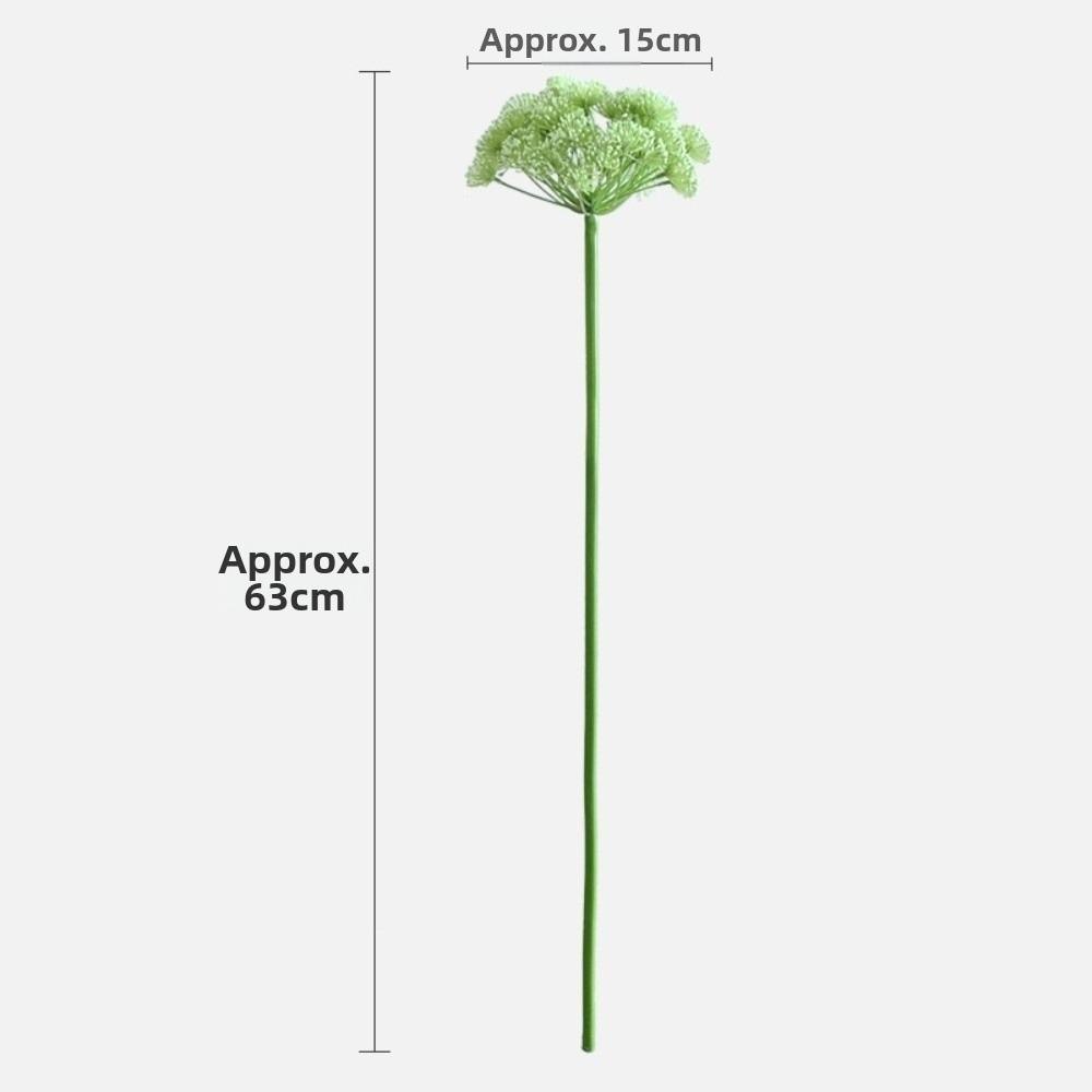 Green Fake Onion Flower Simulation Artificial Faux Dandelion Plants Home Decor