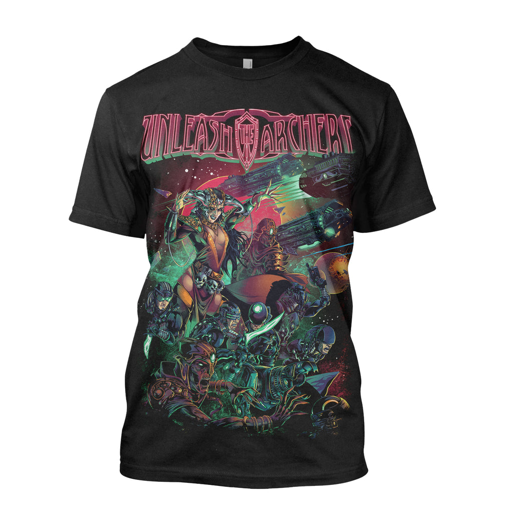 Fit Unleash The Archers Band Graphic Cotton Tshirt Unisex Summer Short Sleeve Fashion Brand Tee Luxury Casual Vintage Retro