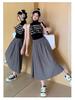 Women's Retro Pleated Mid-Length Skirt - Summer/Autumn Yamamoto Style
