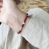 Bracelet Joyeux Chang'an Carpe Koï Cinnabre – Cadeau pour Femme Année de Naissance