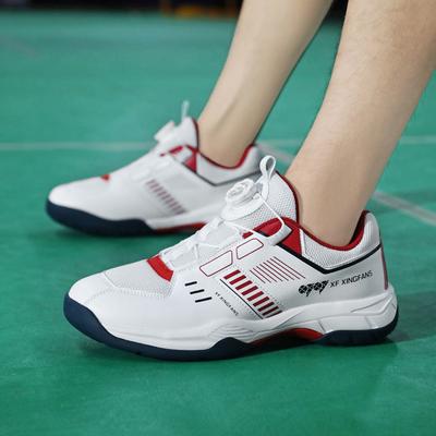 Große Größe neue Dämpfung und rutschfeste Sneaker atmungsaktive Tischtennisschuhe Low-Top Herren professionelle Badminton-Trainingsschuhe