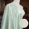Embossed Jacquard Fabric White Beige Goldfish Design Sewing Material Cheongsam Dress Party Garment Wide 150cm Sold By Meter