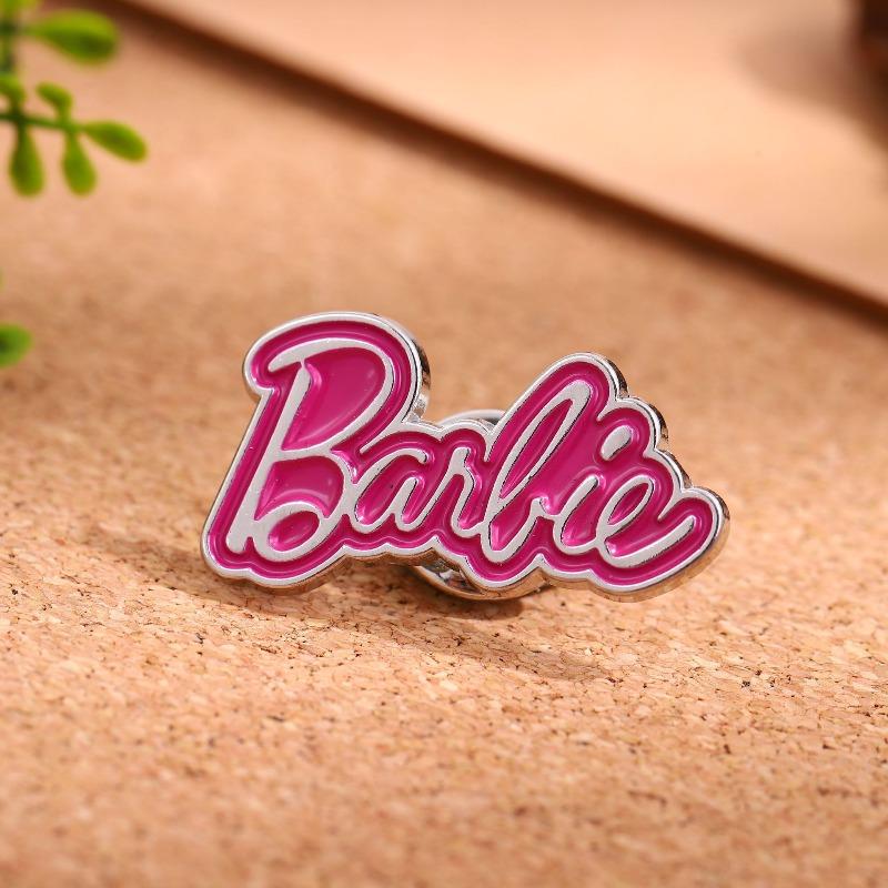 Creative Cartoon English Alphabet Series Alloy Brooch Fashion Versatile Metal Badge Clothes Accessories Clothing