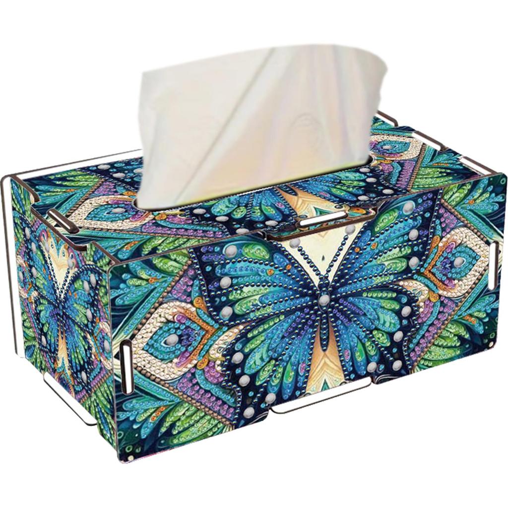 DIY Diamond Painting Napkin Holder Kit Diamond Napkin Holder Set Diamond Art Paper Towel Holder for Home & Office Decor