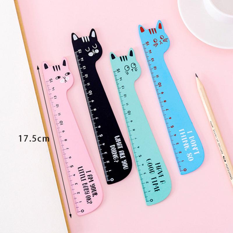 1Pc Stück Katze Candy Farbe Kawaii Briefpapier Cartoon Zeichnung Geschenk koreanischen Büro Schulbedarf
