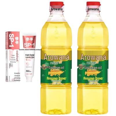 Senban Jasmine Whitening Toothpaste and Arowana Soybean Oil Bundle
