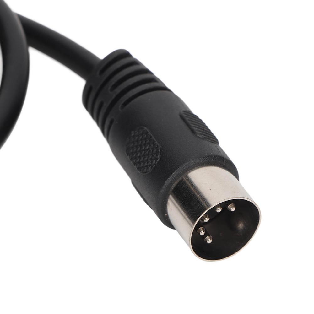 High Accuracy MIDI Sync Breakout Cable 1.6ft Y Splitter Cable Music Production Setup