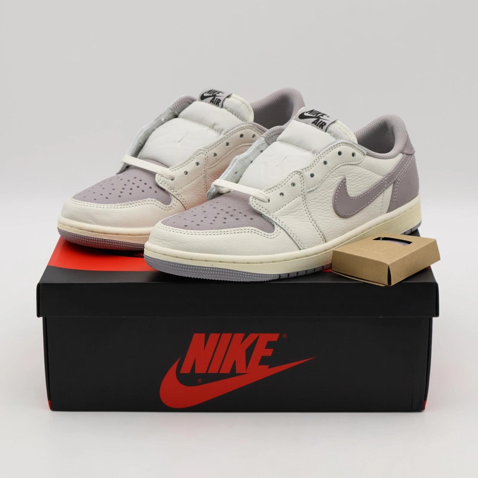 

CZ0790-101 Nike Air Jordan 1 Retro Low OG Atmosphere Grey Sail Black (Чоловічі) US 14