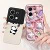 Stilvolle Blumenbemalte Hülle Für Infinix Zero 30 X6731 Case Weiche Silikon Handyhülle Für Infinix Zero 30 Zero30 5G Rückseite