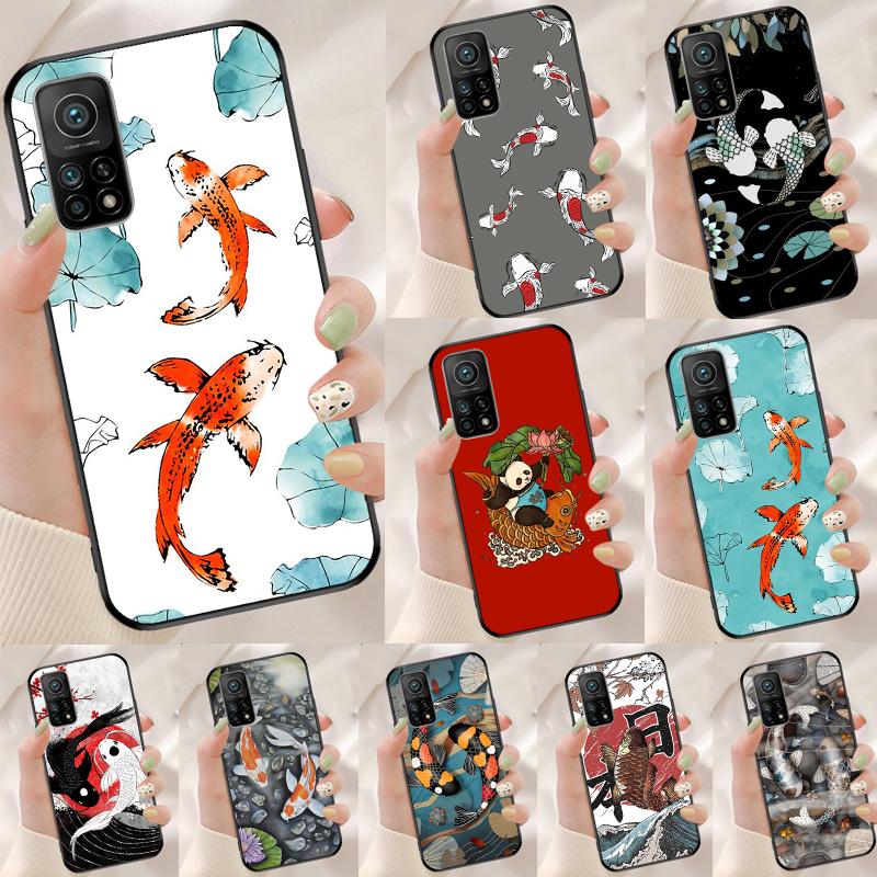 Koi Carp Fish Yin Yang Cover For Xiaomi 13T 11T 12T 14T Pro 13 14 15 Ultra POCO X7 Pro X3 X5 X6 F5 F6 M6 Pro Case